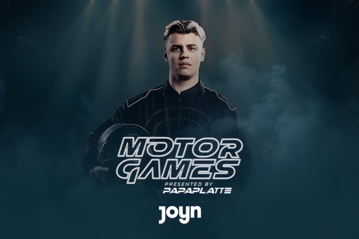 Schneller die Streamer nie flitzten: Joyn und Papaplatte laden am Sonntag live zu den ersten „Motor Games – presented by Papaplatte“