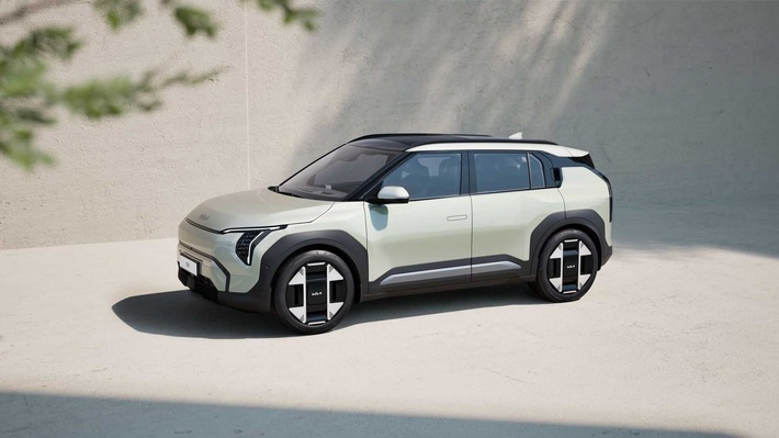 Gehobenes Elektro-SUV-Erlebnis: Kia EV3 weist mit innovativer Technologie und fortschrittlichem Design weit über die Kompaktklasse hinaus