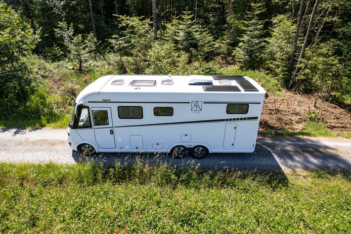 FRANKIA TITAN: Luxus-Wohnmobil, jetzt so flexibel wie noch nie