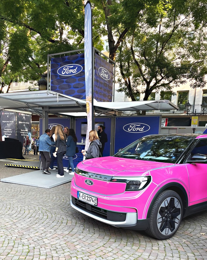 Ford erneut auf der „Digital X“ in Köln